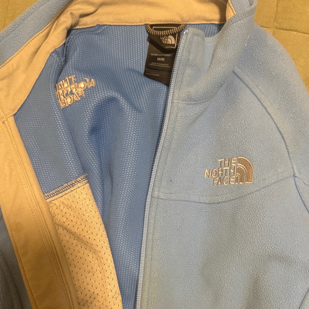 The North Face Sky Blue Fleece Jacket
